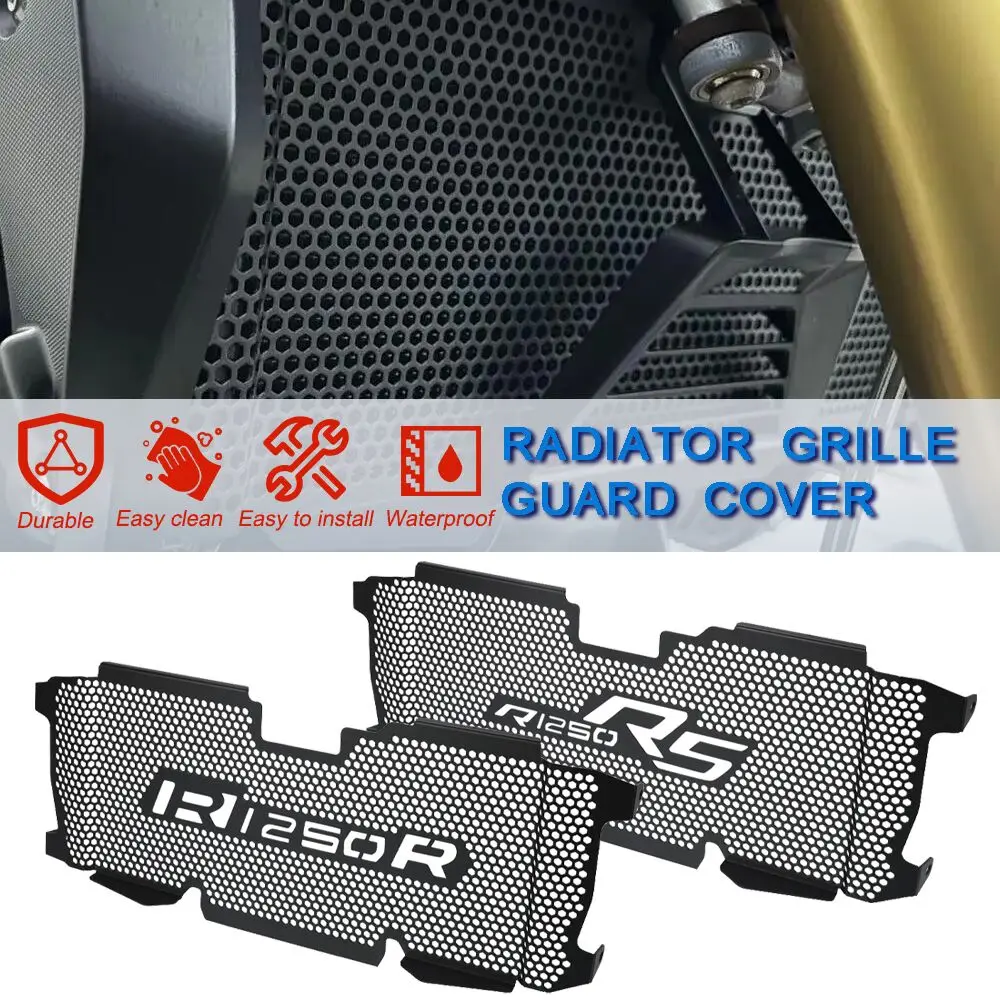 

2023 2024 R1250RS R 1250 R Motorcycle Radiator Grille Guard Protector Cover For BMW R1250R Exclusive Sport 2019 2020 2021 2022