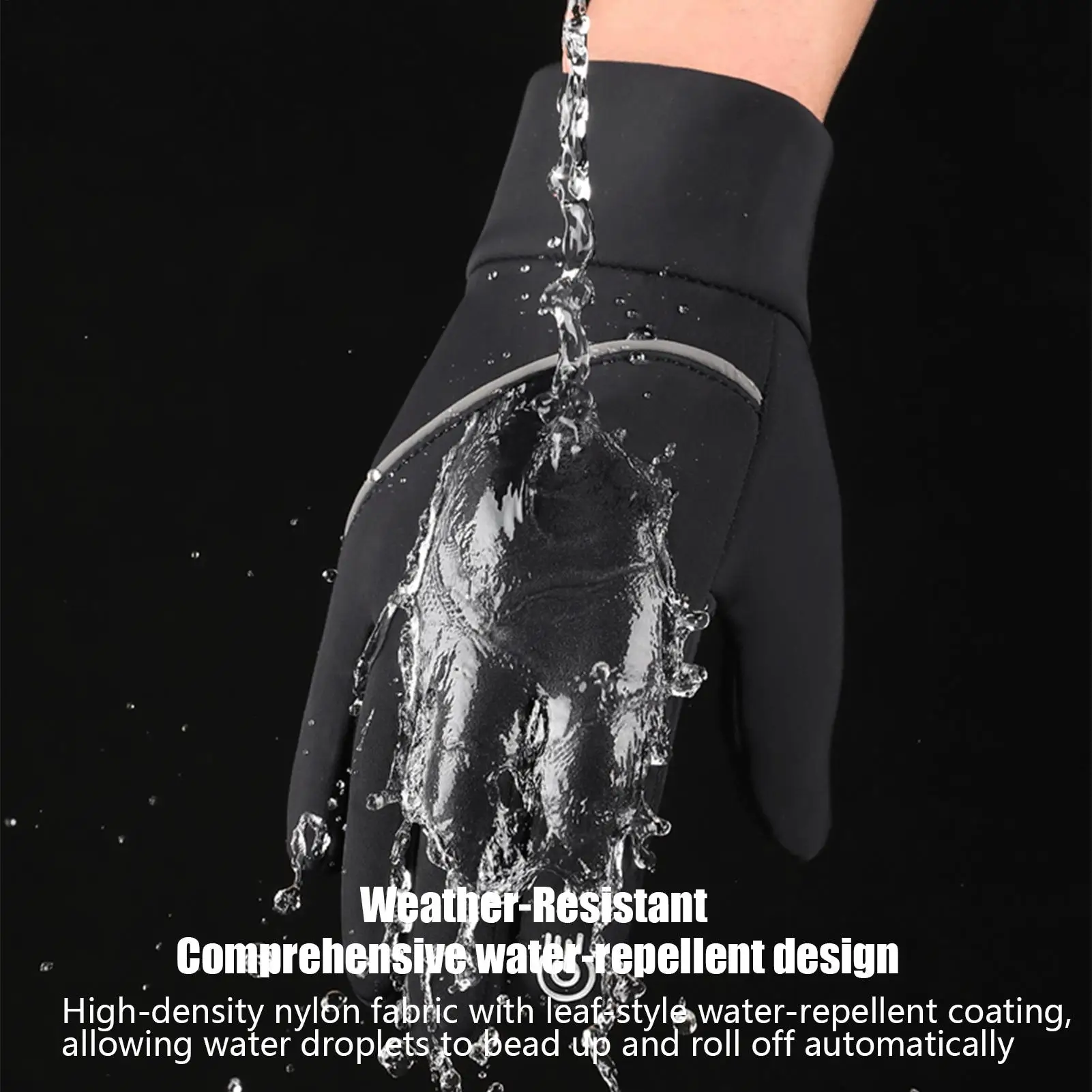 Guantes calefactables con calefacción USB, manoplas térmicas de invierno con pantalla táctil, resistentes al viento, impermeables, para mujeres y hombres, para correr al aire libre