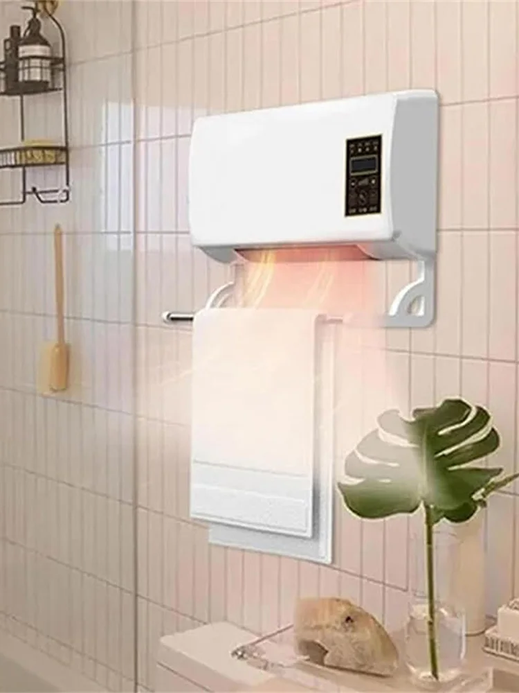 Wall Mounted Portable Airconditioner W/ Remote Control Split Max Airconditioners Mini Split AC/Heating System for Home Office