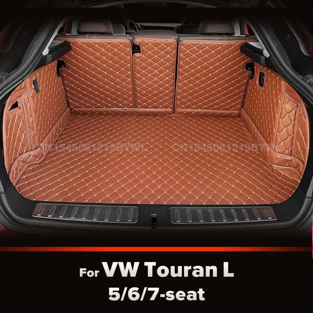 

For Volkswagen VW Touran L 5/6/7-seat Auto Full Coverage Trunk Mat Car Protective Pad Cargo Liner Interior Accessories