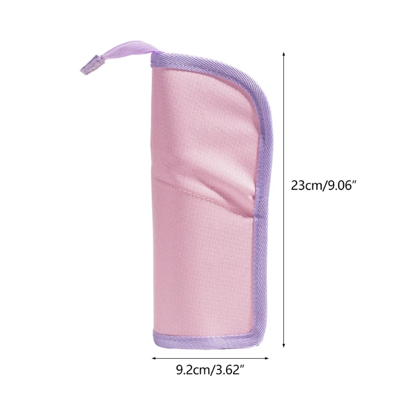 Sáng Tạo Gấp Bút Túi Đựng Dây Kéo Túi Đựng Bút Có Thể Gập Lại Đựng Đa Năng Đựng Bút Chì Cho Bé Học Sinh