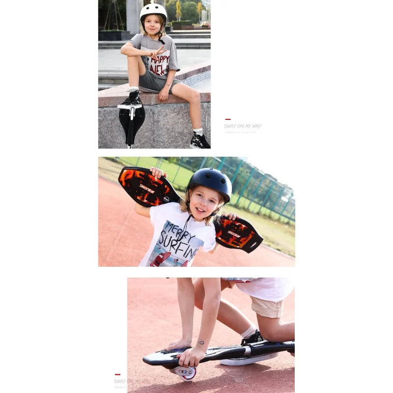 Picture 7: Good Quality Twist Skateboard Wave Board with 2 Wheels Snake Skate Board/wave Board Skateboard Scooter Parts Accessories