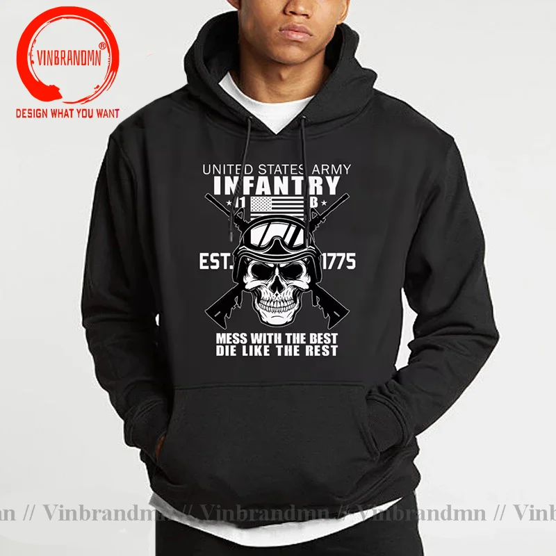 United States Military Division US Army Infantry Hoodies Sweatshirts Clothes Sports Fashion Streetwear Casual Sweatshirt Hooded