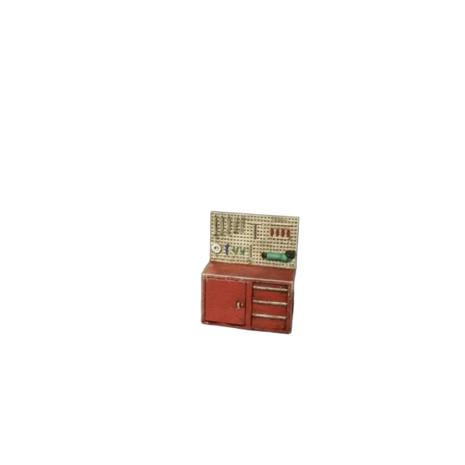 Repair Shop Fixture Resin Garage Tools Mini Display for 1 64 Scale Auto Accessories Diorama Scene