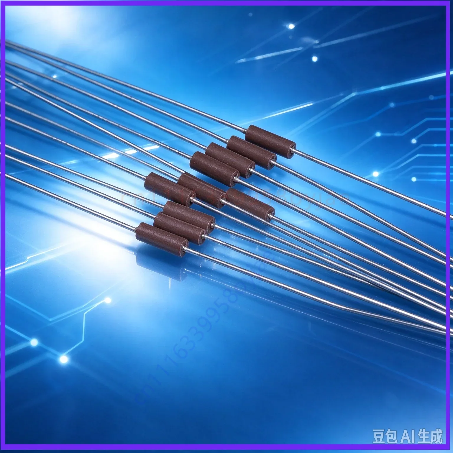 Original for IRC RLR70 1/4W 5.89K 1% Phenolic Tube Audio Resistor  100pcs