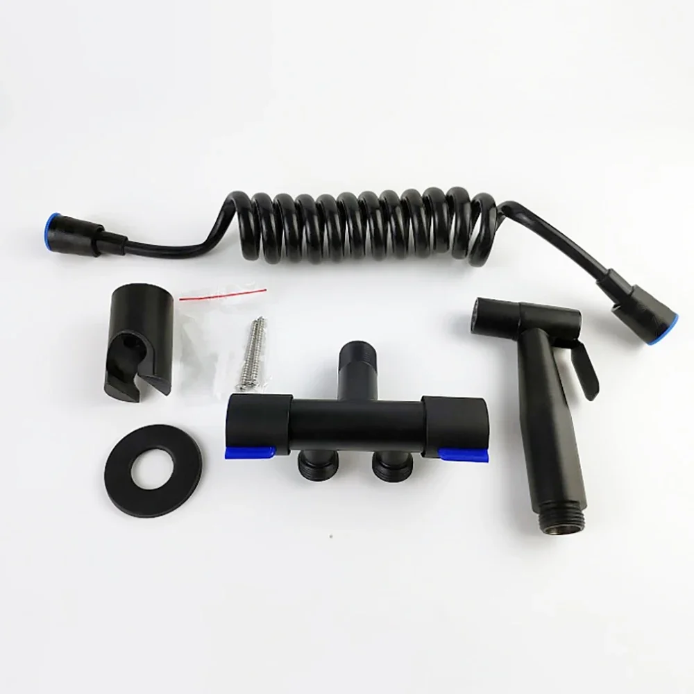 Handheld Wc Spuit Flush Kit Outdoor Rvs Handheld Cleaner Kraan Badkamer Muur Gemonteerde Sproeier Accessoires