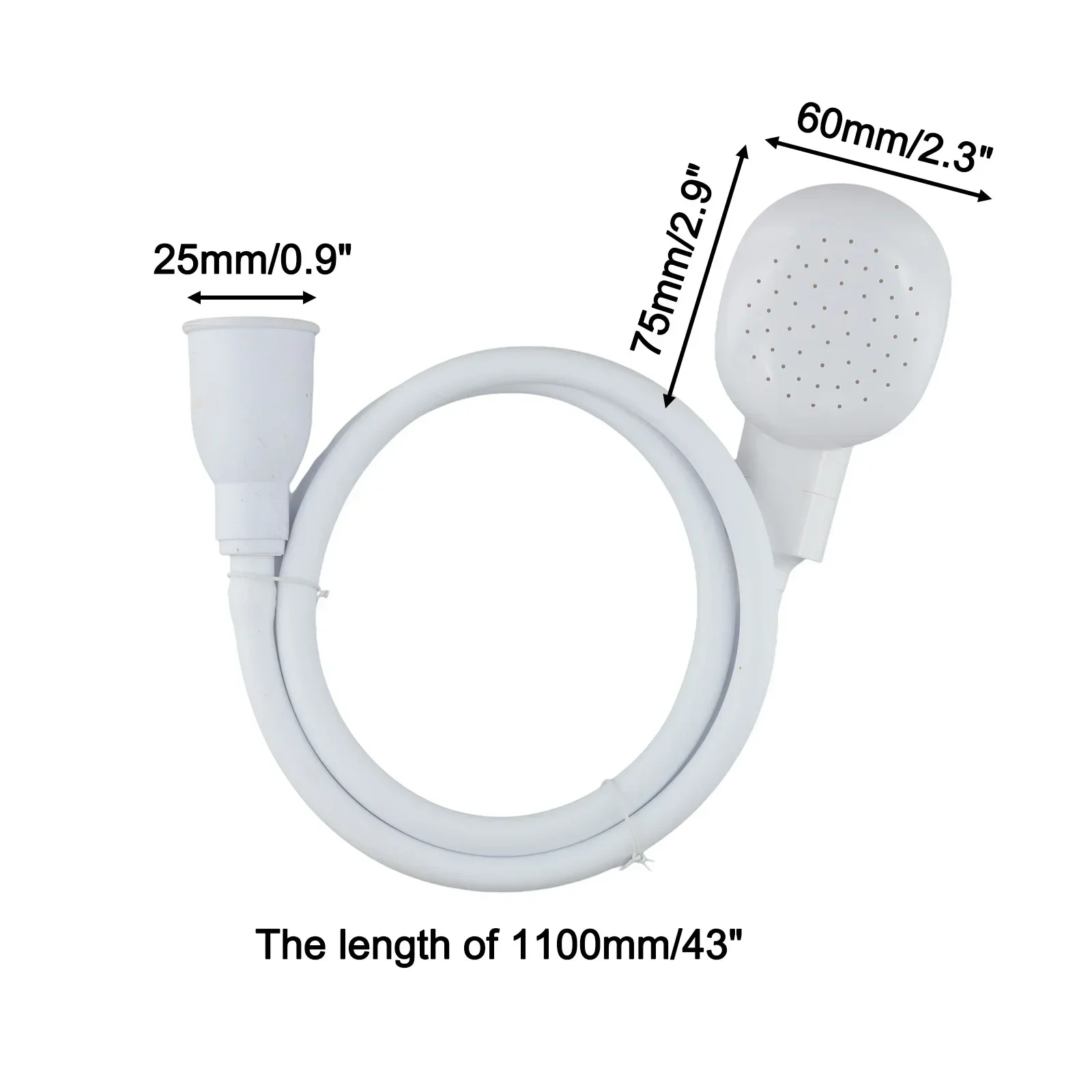 Simple Quick-Connect Faucet Shower Sprinkler Drain Filter Hose Sink Wash Head Shower Extender Bathroom Supplies For Children Pet