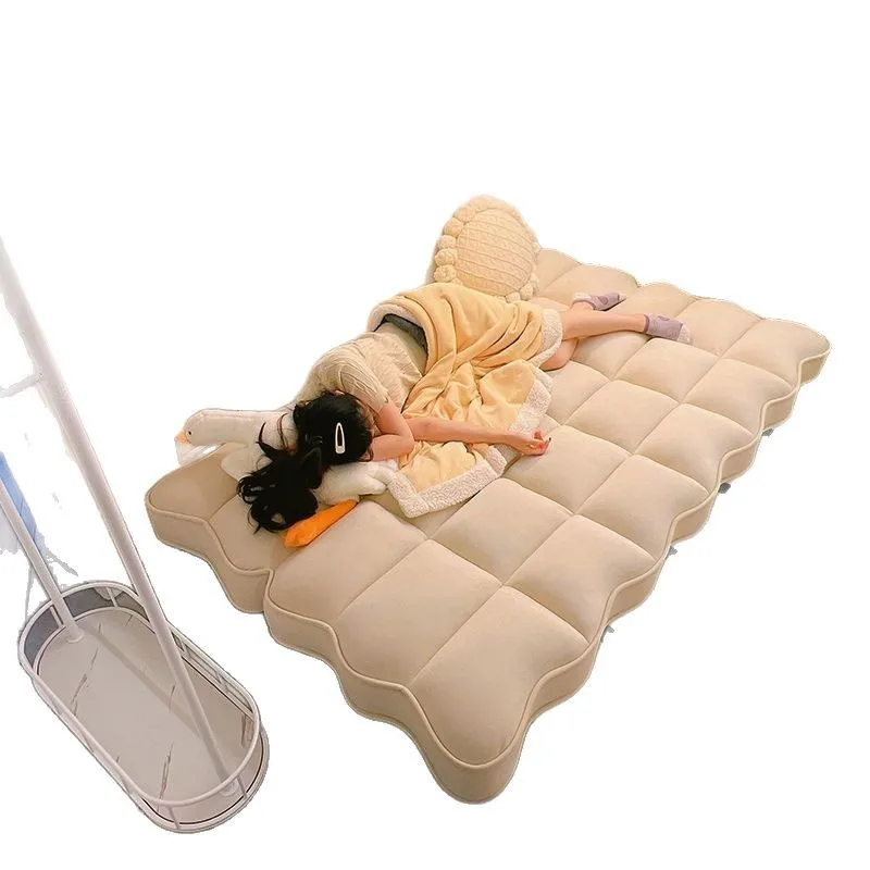 

French foldable sofa bed light luxury cream style simple dual-purpose small apartment multi-functional double sofa