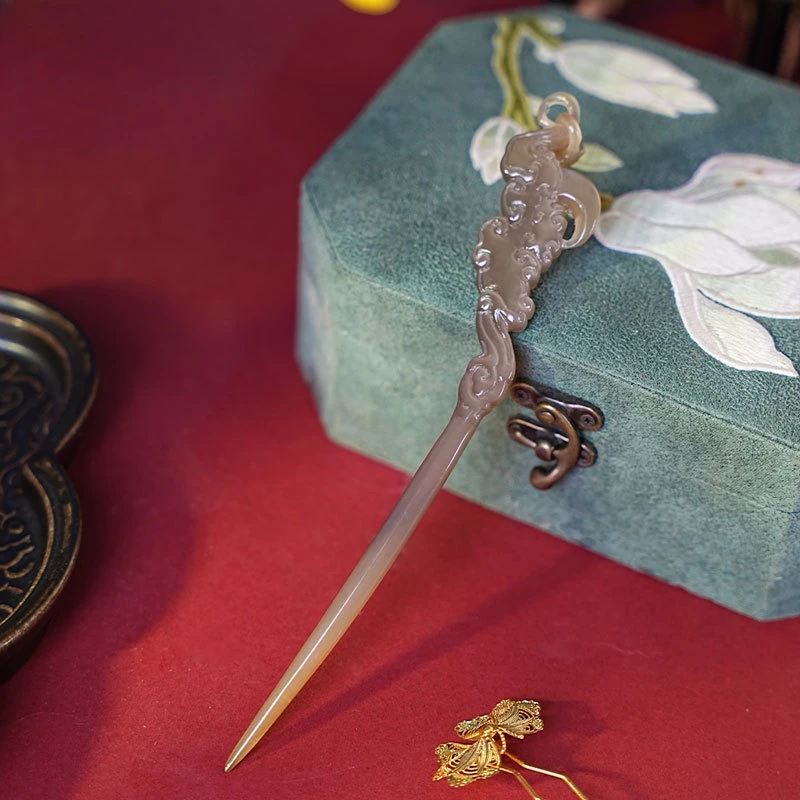New Chinese walking hairpin high-end antique national style hairpin hairpin -390