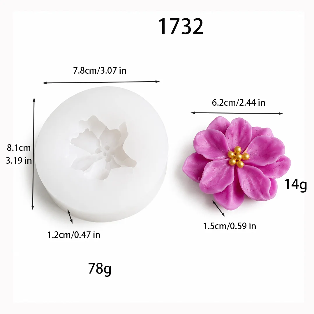 Toptan Çiçekler Silikon Mum Ka - Soap Making Supplies Wholesale incelemesi ve fiyatı