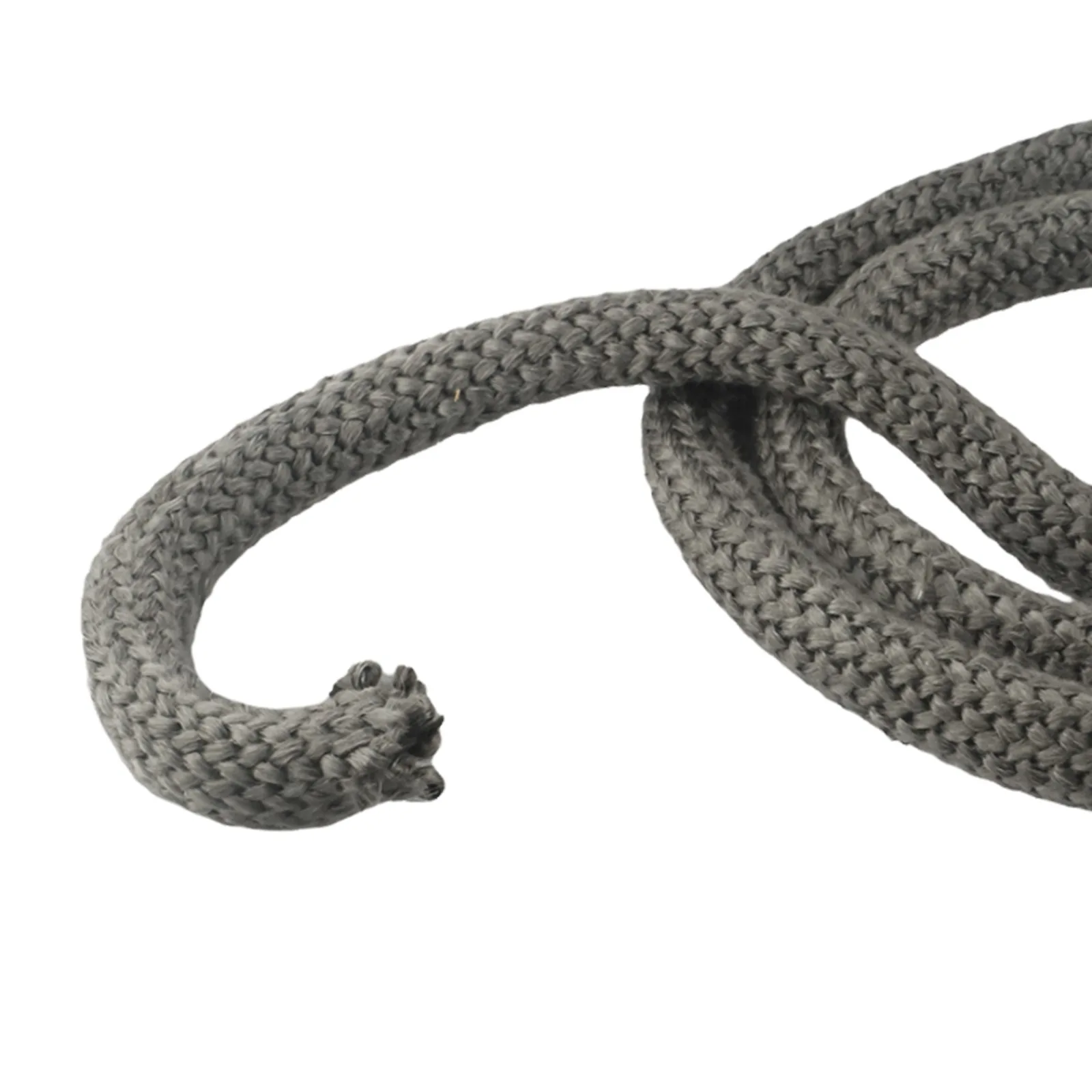 

Door Seal Fire Rope Black Stove Fireproof High Temperature Log Burner Sealing Rope Black Furnace Door Heating Home Improvement