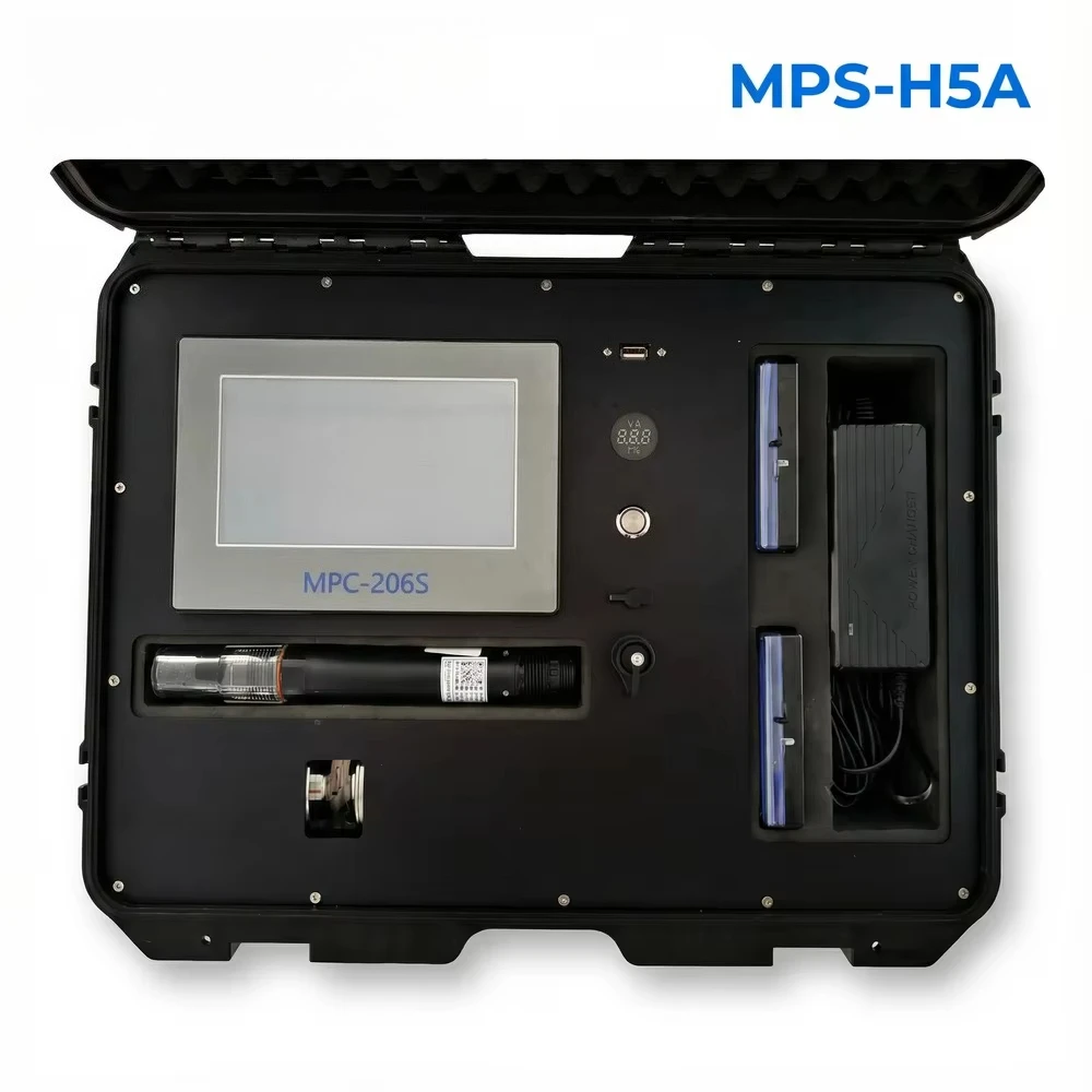 Reagent Free Portable Water Quality Analyzer for Emergency Monitoring COD BOD TP TN NH3-N TOC Nitrate Nitrite Multiparameter