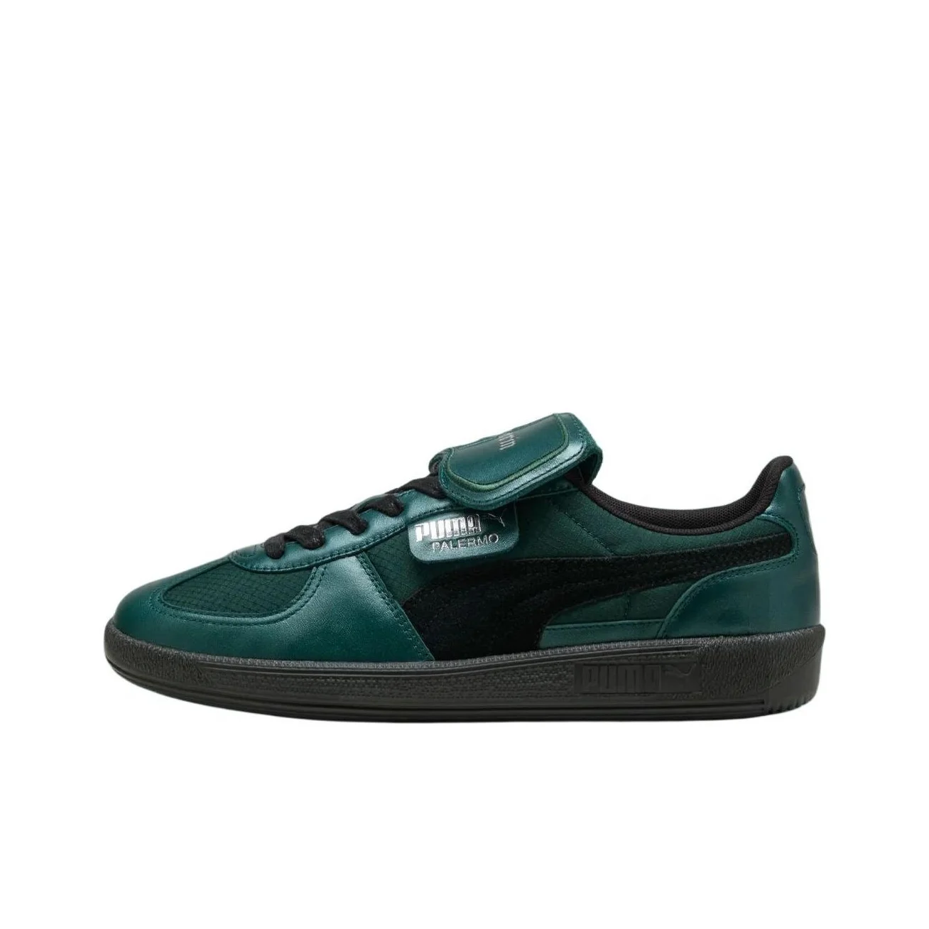 puma-x-harry-potter-palermo-scarpe-da-ginnastica-basse-resistenti-all'abrasione-stile-militare-tedesco-da-uomo-verde-nero-401210-01