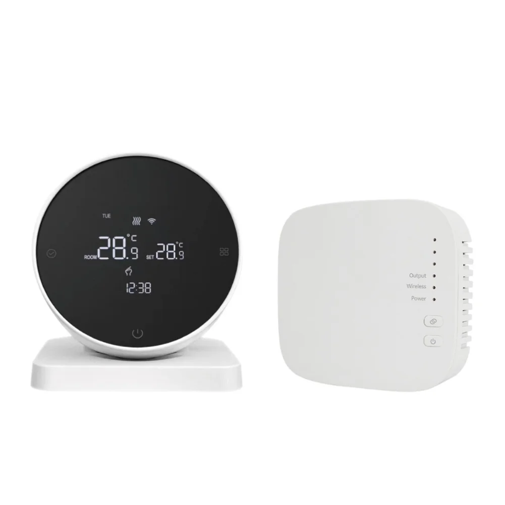 Customizable ForTuya WiFi Smart Thermostat Temperature Controller for Gas and For Water Boiler Systems with Remote
