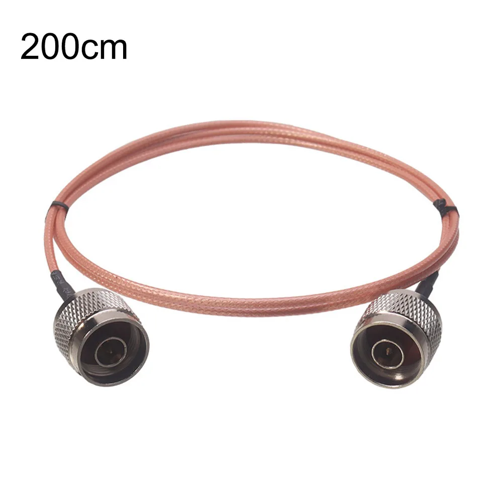Coaxial Cable Extension Electrical Wire Low Attenuation N Male Connector Stable Performance Versatile Use Wide Frequency Range