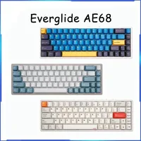 Everglide Ae68 Mechanical Keyboard Magnetic Switch 8k Rt Wired Abs Fearless Contract Valorant Keyboard Mechanical Gaming Gifts