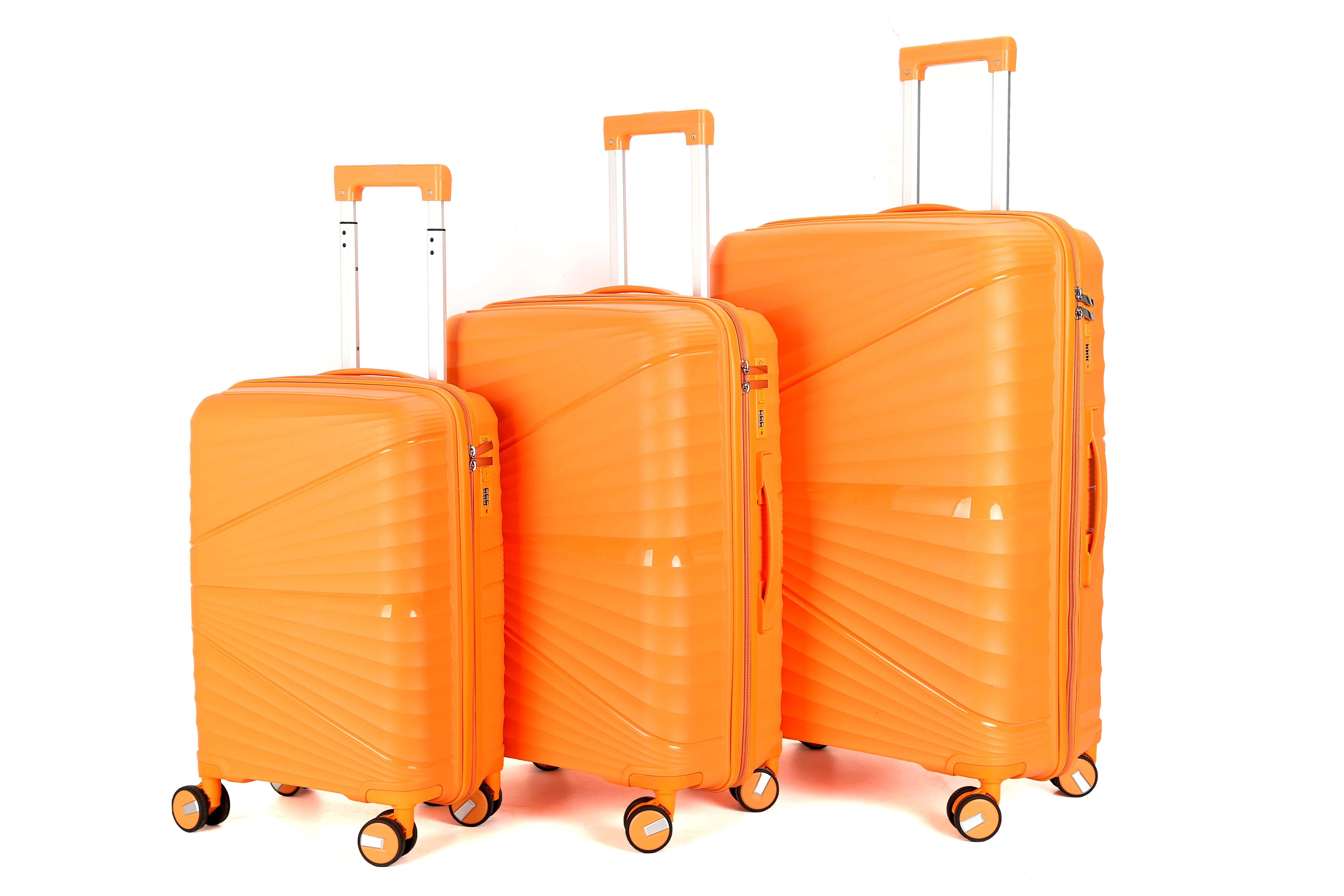 MARKSMAN Hotsale Cheap Price PP luggage Wholesale Large Capacity for Long Trip Suitcase Sets