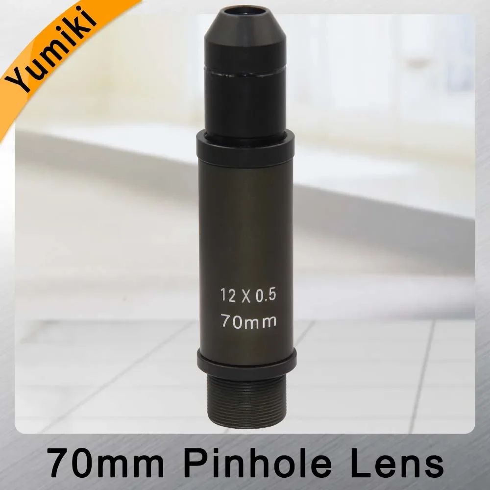 

New Arrivals 2.0Megapixel 70mm pinhole Lens CCTV Lens M12 mount Image Format 1" F1.6 Fixed Iris long viewing distance