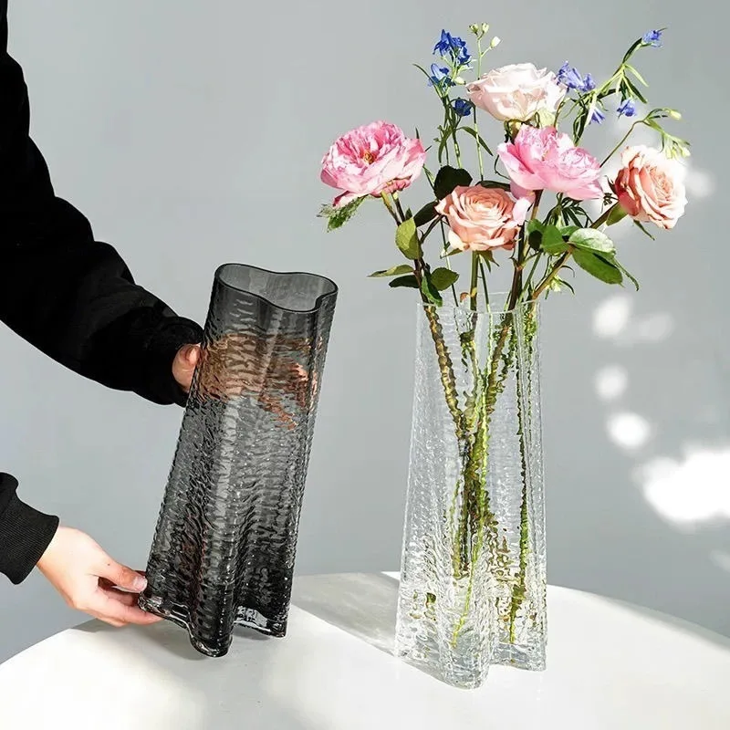 Living Room Flower Crystal Glass Flowers Hydroponics Internet Celebrity Water Home В Скандинавском Стиле تحف كبيره للمنزل