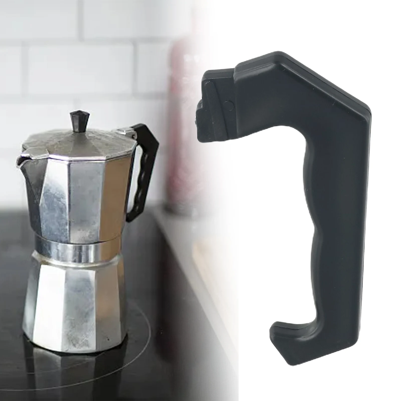 1/3/6/9/12 Cups Moka Pot Coffee Pot Handle Coffee Espresso Moka Stove Pot Handle Coffee machine Replacement Accessories