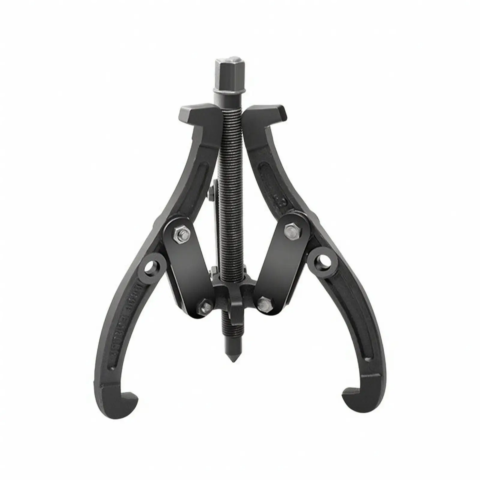 Durable Bearing Puller for Press Fitted Components Three Jaw Extractor Carbon Steel for Industrial Maintenance Tasks