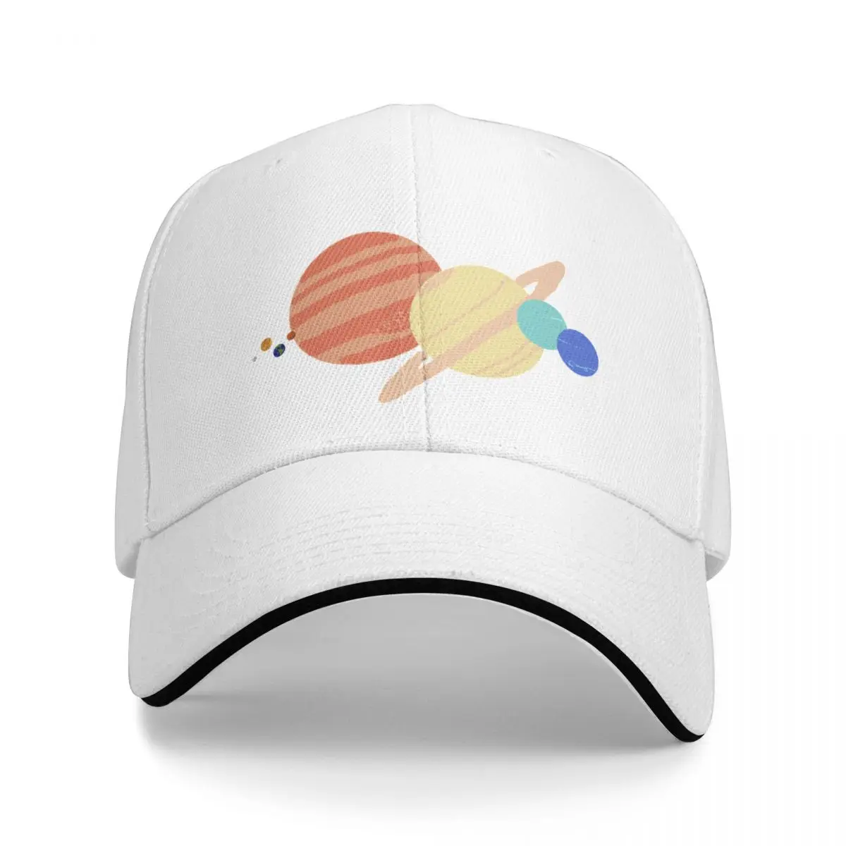 Solar System to scale Baseball Cap Luxury Hat Hat Man For The Sun Elegant Women's Hats Men's