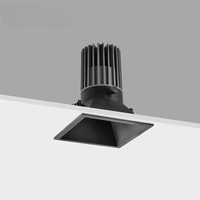 

Interior Lighting Aluminum Anti-Glare Ip20 10w 12w 14w Embedded Light Emitting Diode Spotlight