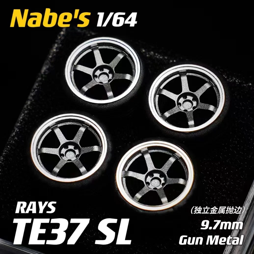 1/64 Nabes X Chika Rays TE37SL Thick Throwing Edge Modified Wheel 9.7mm Stance