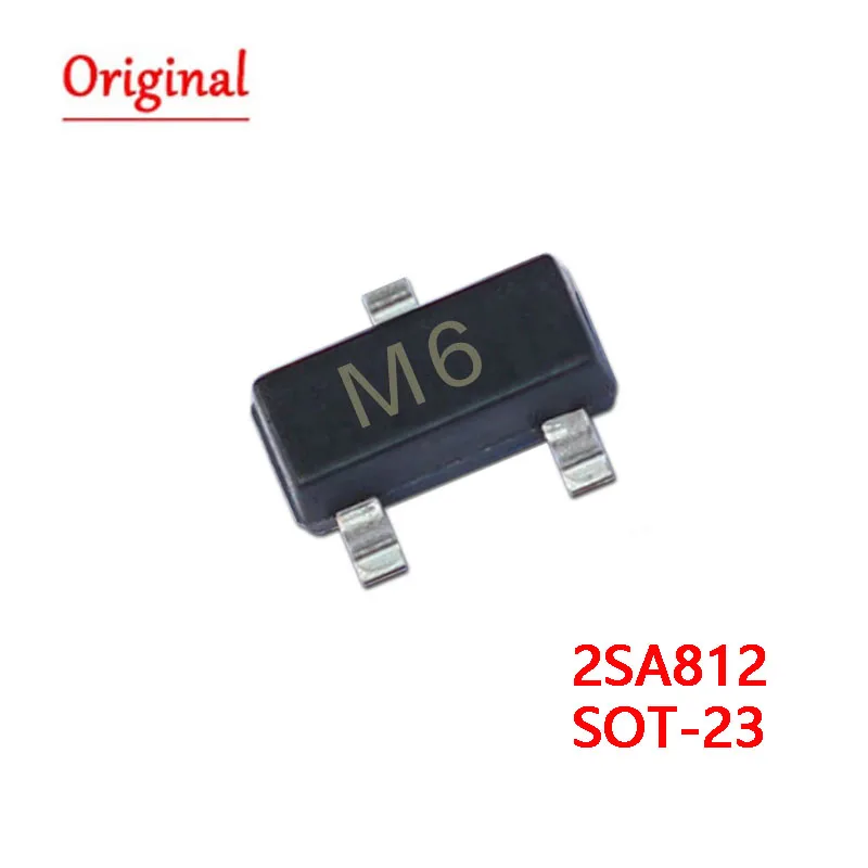 50pcs 2SA812 M6  2SC1623 L6 SOT-23 SMD Transistor