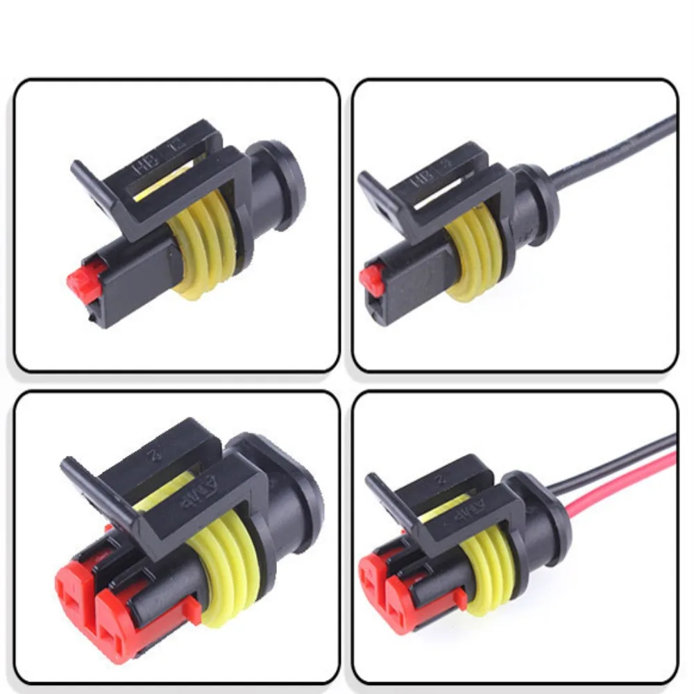 3 4 5 6 Way Female Male Male To Female Male & Female Adapter Wire Auto Wire Connector Connector Cable Electrical Connector Plug
