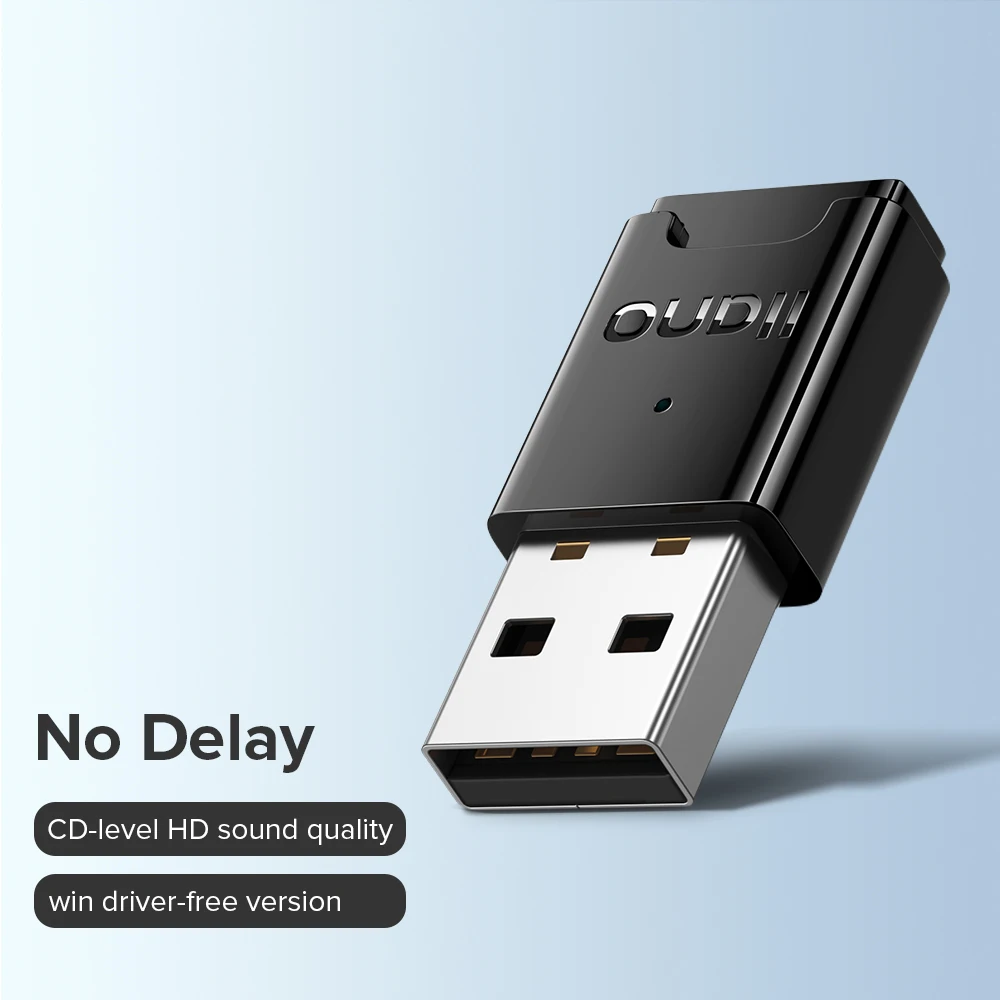 Llano 5.3 Wireless Adapter for PC USB Wireless Receiver for Laptop and Computer