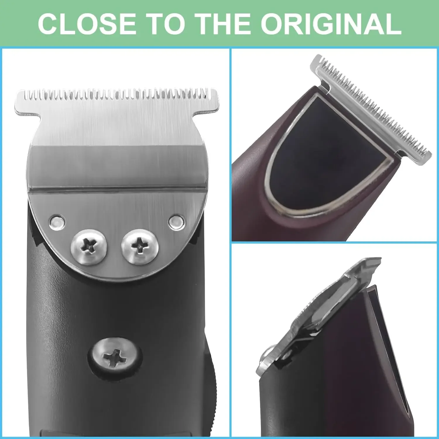 شفرة T واسعة بديلة احترافية ، شفرات تشذيب الشعر ، متوافقة مع آلة تشذيب الأوستر ، موديل 59