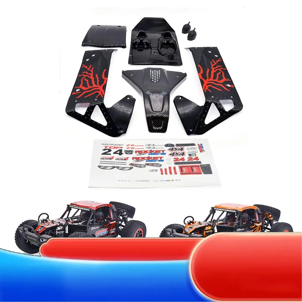 

RC Car Body Shell Kit 7534 7535 7536 7537 For ZD Racing DBX-10 DBX10 1/10 RC Car Upgrade Parts Spare Accessories-X65A