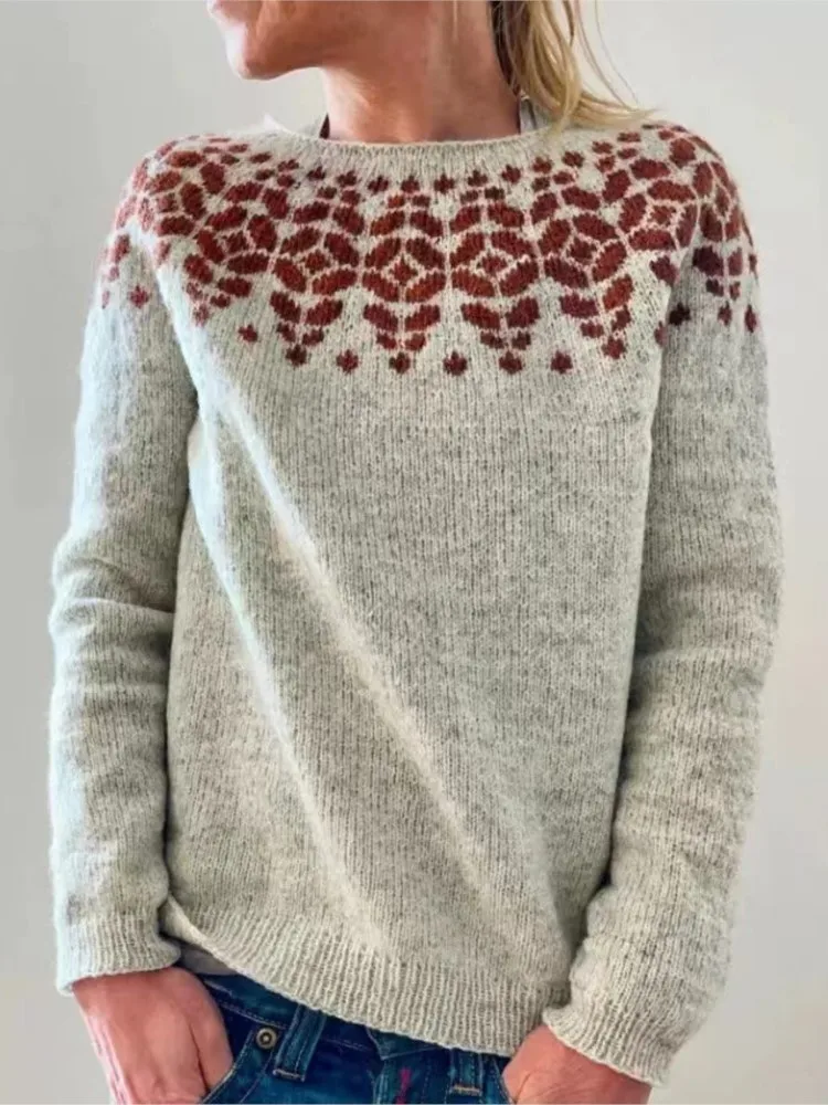 2024 Winter y2k Women Casual Knitted prendas de punto nuevas nuevas Vintage Pullover knitwears korean fashion
