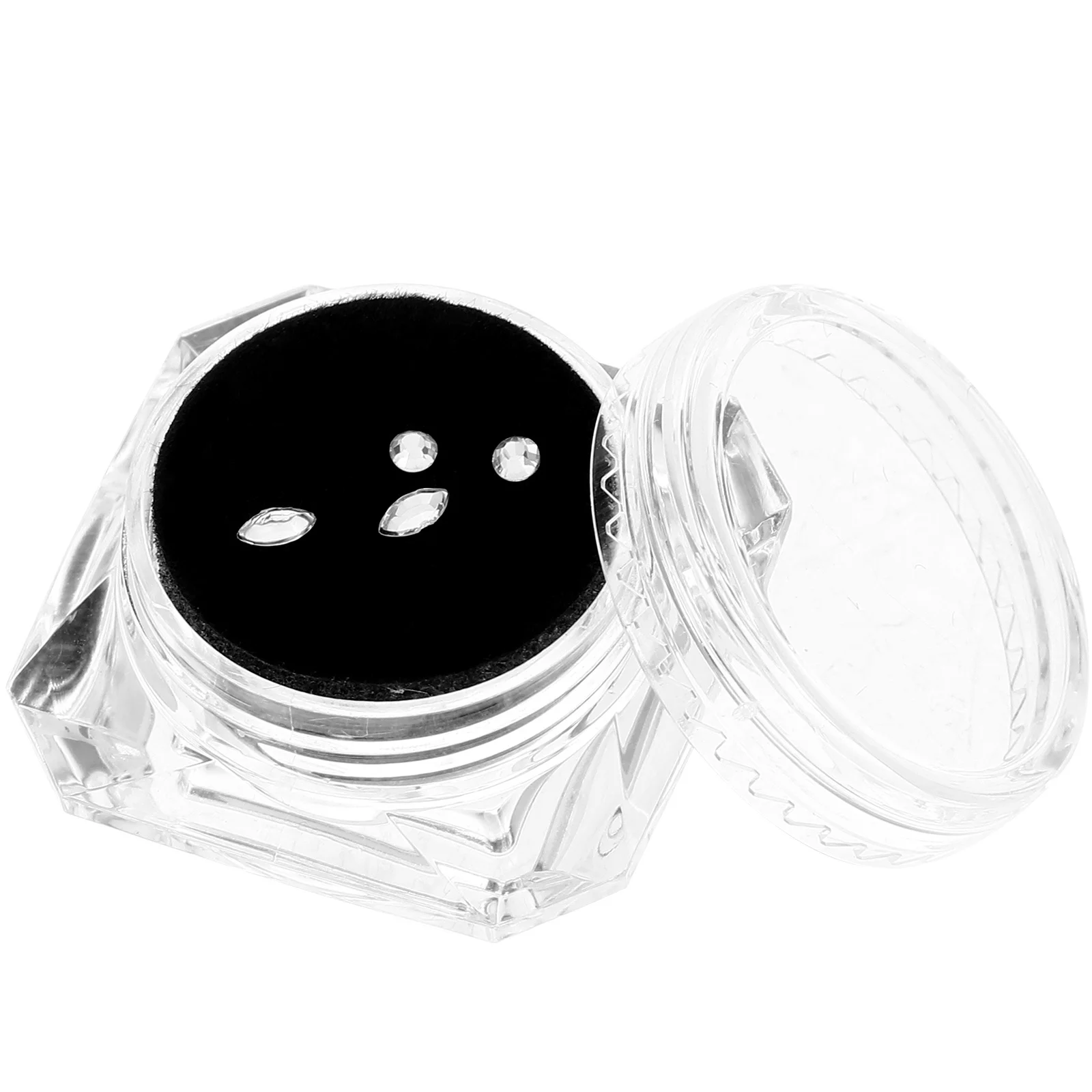 1 مجموعة الأسنان الأحجار الكريمة كيت شيك كريستال الأسنان مجوهرات الديكور DIY بها بنفسك الأسنان الفن الحلي حجر الراين مجوهرات الأسنان #4