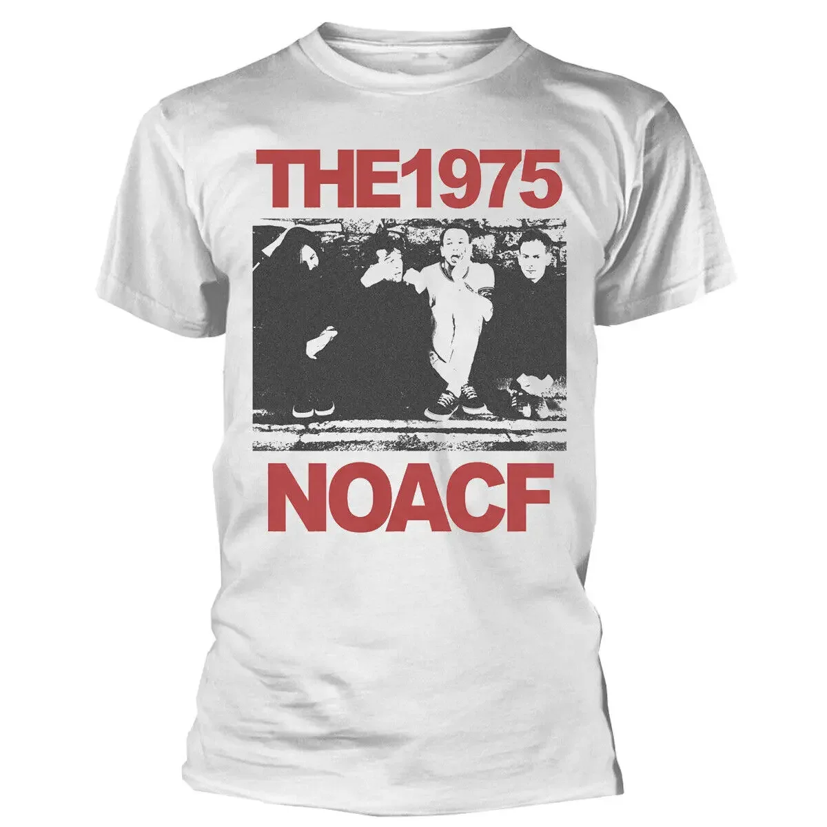 The 1975 Noacf White T Shirt New Official