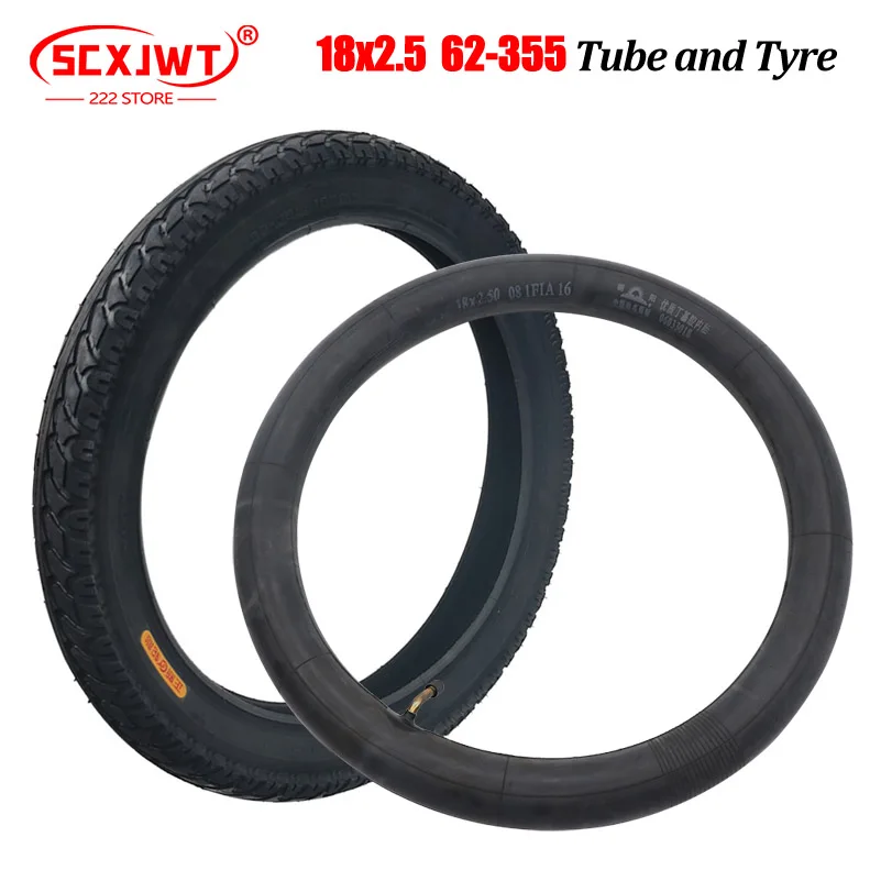 Good Quality 18x2.5 62-355 Suitable for 18 Inch Electric Motorcycle  Tricycle  Bicycle Tire 18x2.50 Inner Tube