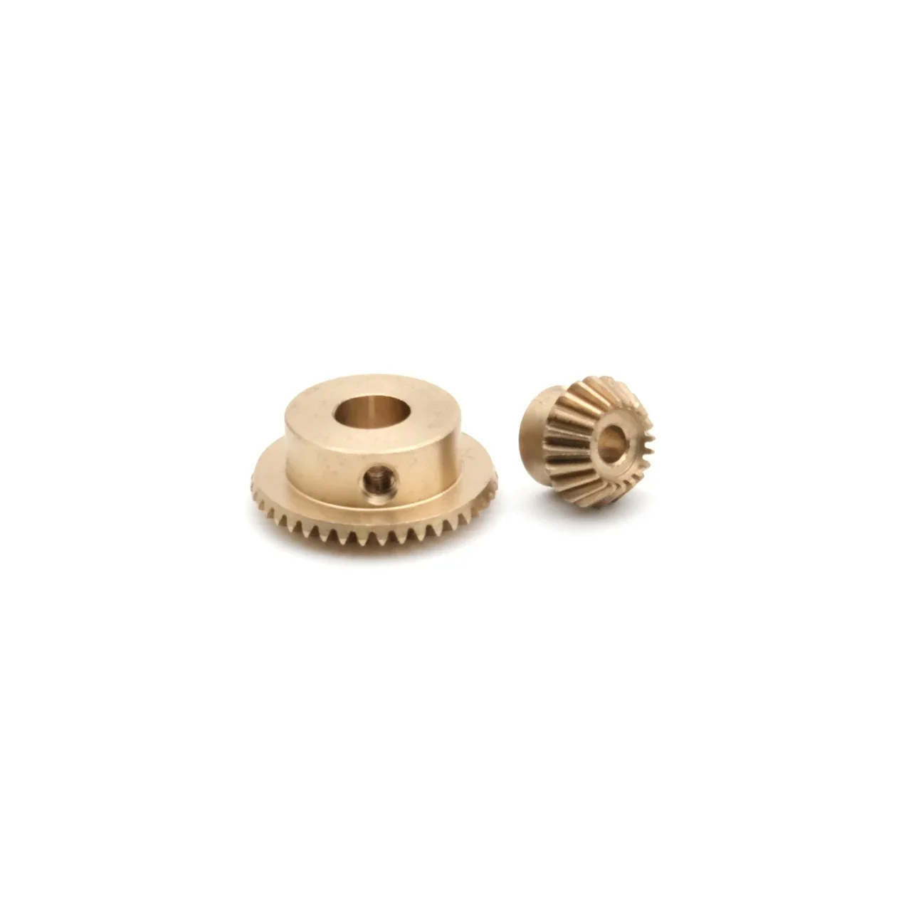 1:2 0.5M 20 Teeth 40 Teeth Copper Bevel Gear 90 Degree DIY Model 3mm 4mm 6mm 20T 40T
