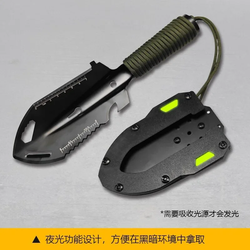Outdoor Camping Portable Engineer Shovel Set, Tactical Multi Functional Small Hand Tools, Camping Equipment - view 5