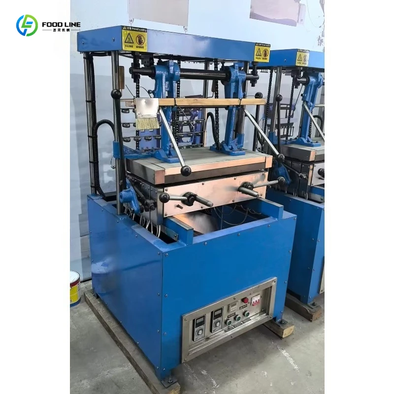 FL Commercial Semi Automatic Soft Waffle Ice Cream Cone Wafer Making Machine / Edible Waffle Coffee Cone Cup Maker Machine