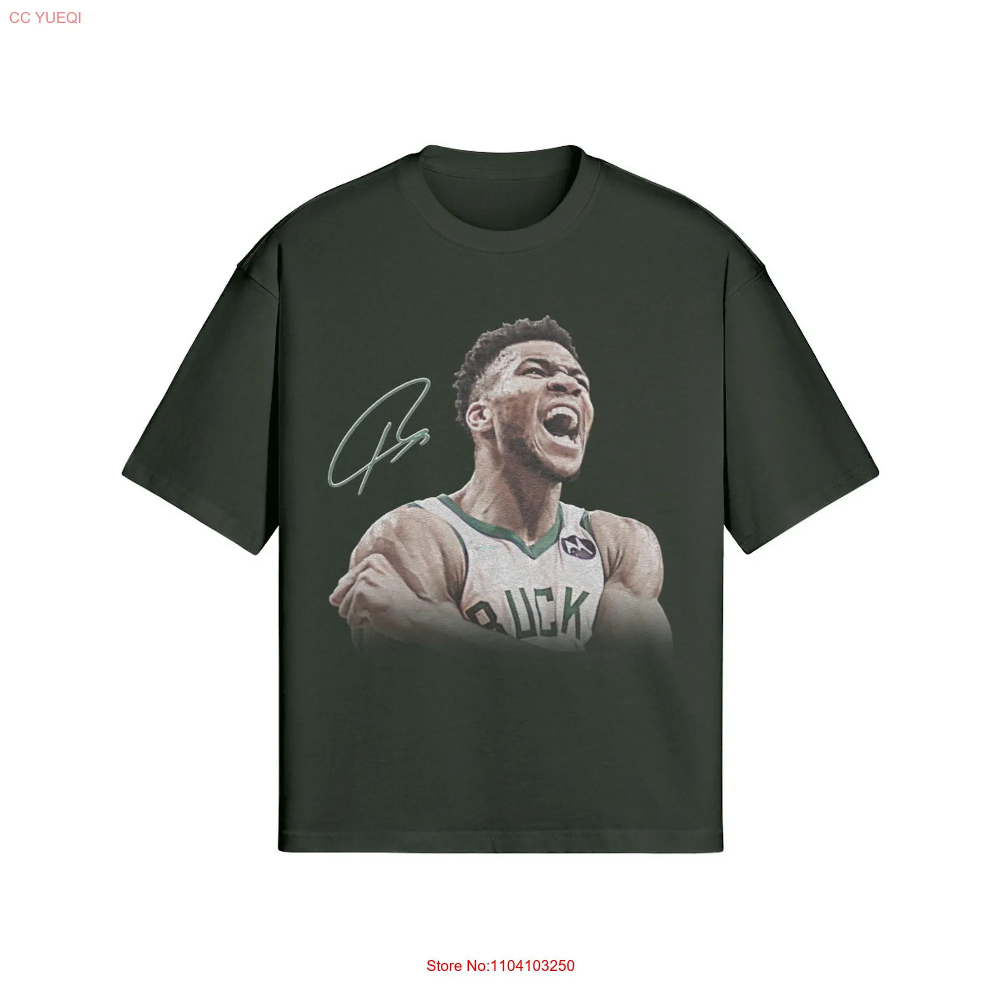 Giannis Signature T Shirt long or short sleeves