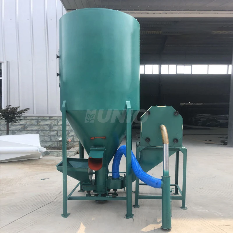 Produsen Mesin Pencampur dan Penghancur Pakan Multifungsi All-In-One Baru