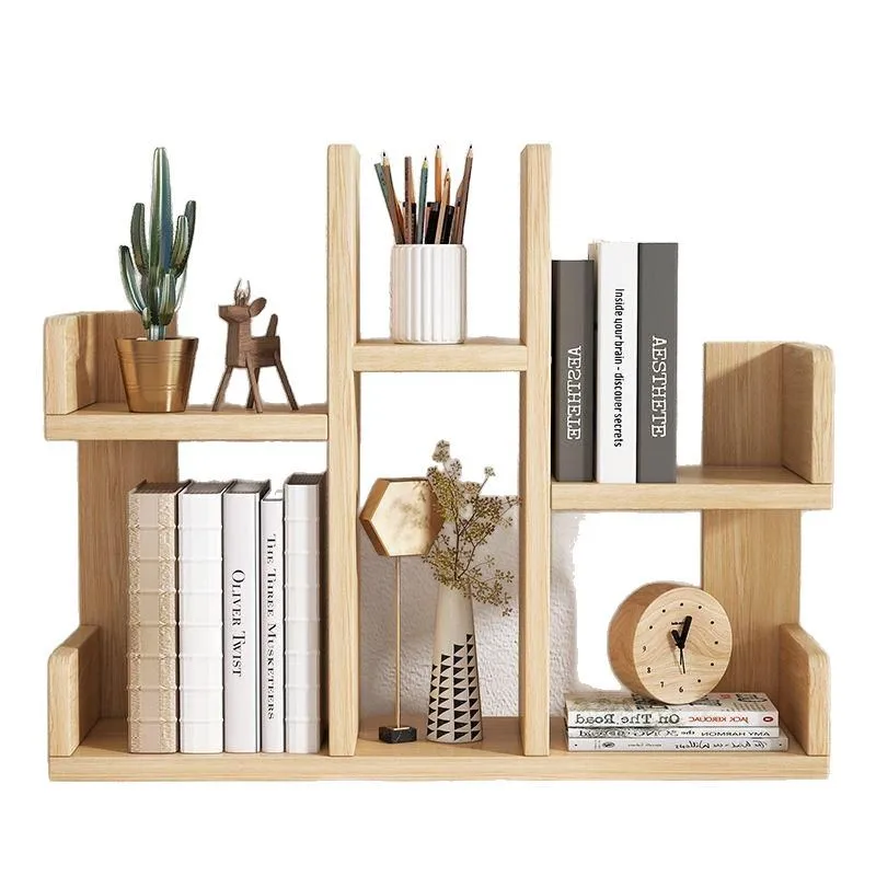 

Desktop Shelf Storage Rack Desk Layered Rack Bedside Table Desk Computer Desk