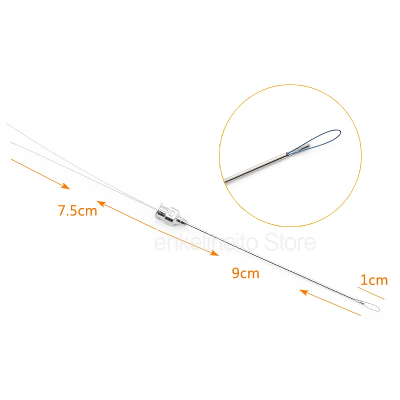 Ophthalmic instrument memory guide wire traction guide wire traction lacrimal probe stainless steel titanium alloy