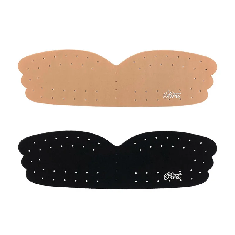 Reggiseno push up invisibile da donna Reggiseno senza spalline senza schienale Reggiseno senza cuciture autoadesivo in silicone riutilizzabile Reggiseni appiccicosi per sollevare il seno