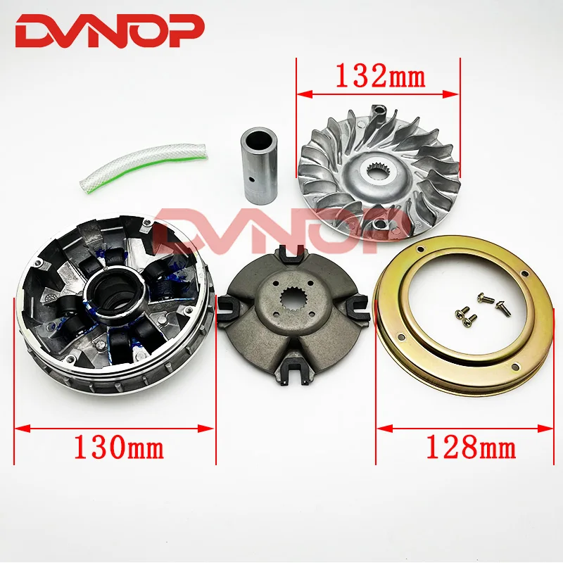 

Motorcycles Scooter Variator Assembly Clutch Pulley Driven Motorcycle Spare Parts Compatible with YP250 LH250