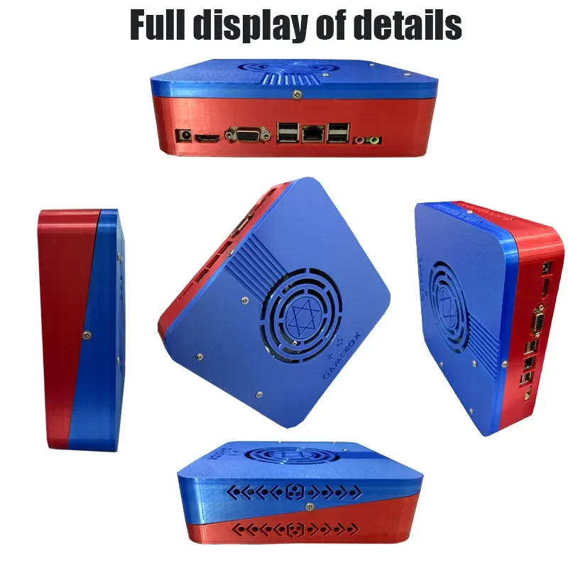 وحدة تحكم ألعاب GD10 التوصيل والتشغيل I3-3110M Win11 + Batocera 500G HDD 70000 + ألعاب لأجهزة Wii PS2 N64 PSP GameCube N64 مقبض لاسلكي