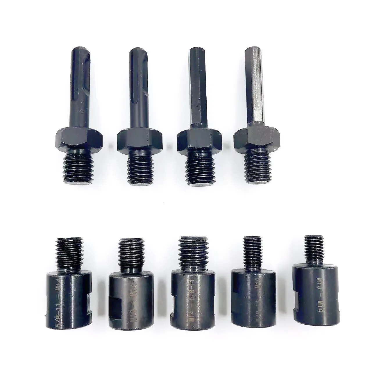 M14 محول زاوية طاحونة M10 M14 5/8-11 ''موضوع محول التكيف أربور موصل تلميع ل الماس الأساسية بت ثقب المنشار #2