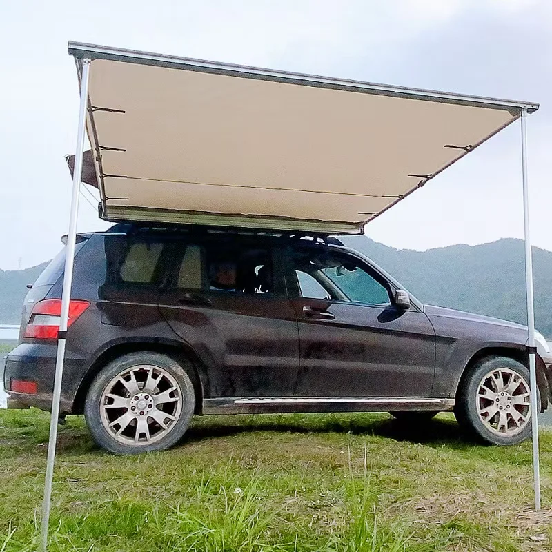 

Автомобильный боковой тент-маркиза 6.5x8.2 фута для внедорожников, серый, для кемпинга и путешествий