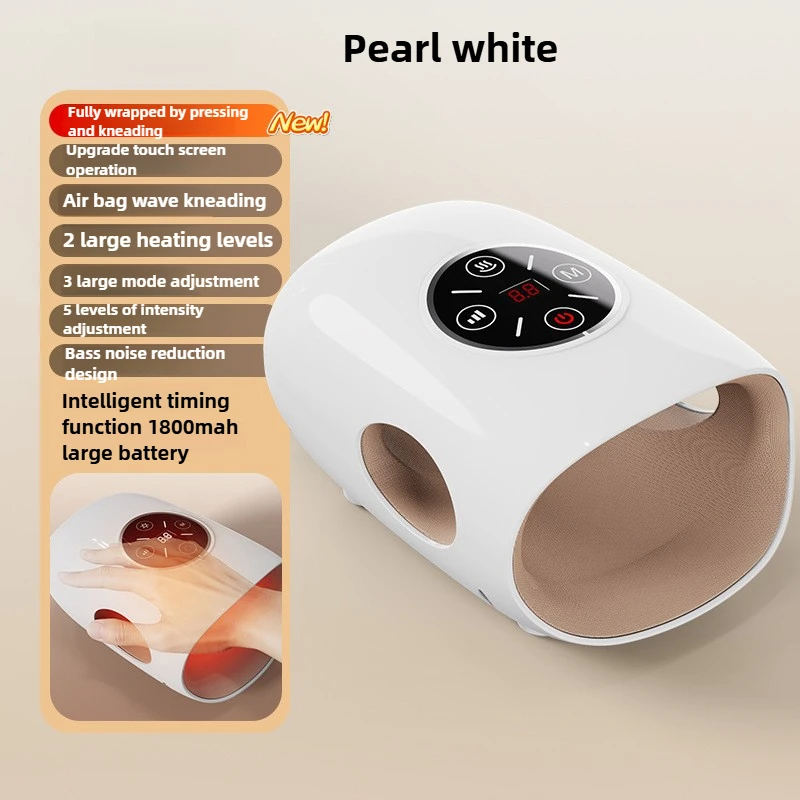 New Hand Massager Heating Wrist Palm Joint Electric Airbag Air Pressure Kneading Care Artifact Hand Massager